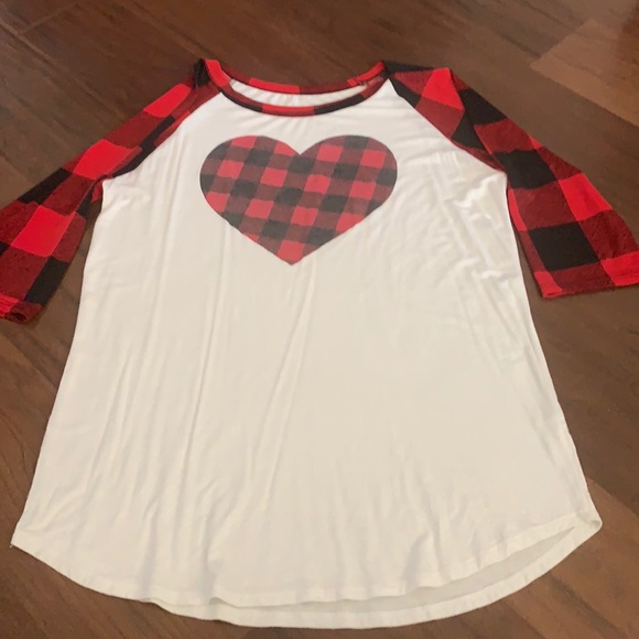 Heart gingham shirt - Picture 1 of 4